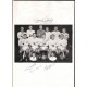 Multi signed picture of the Manchester United team circa 1962.